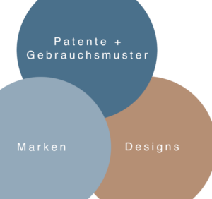Ihre patentanwaltliche Beratung rund um den gewerblichen Rechtsschutz, insbesondere zu technischen Schutzrechten, wie Patenten und Gebrauchsmustern, sowie nicht-technischen Schutzrechten, wie Marken und Designs
